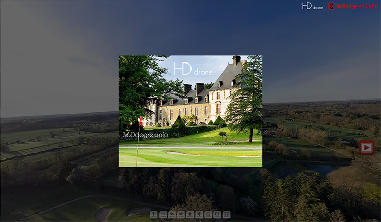 Virtual visit 360 degres : Domaine des Ormes